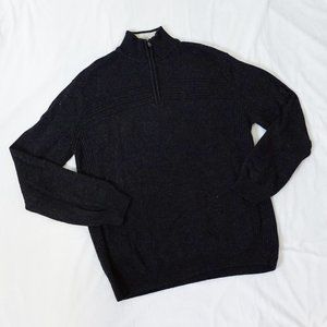 Crazy Horse by Claiborne Charcoal 1/4 Zip